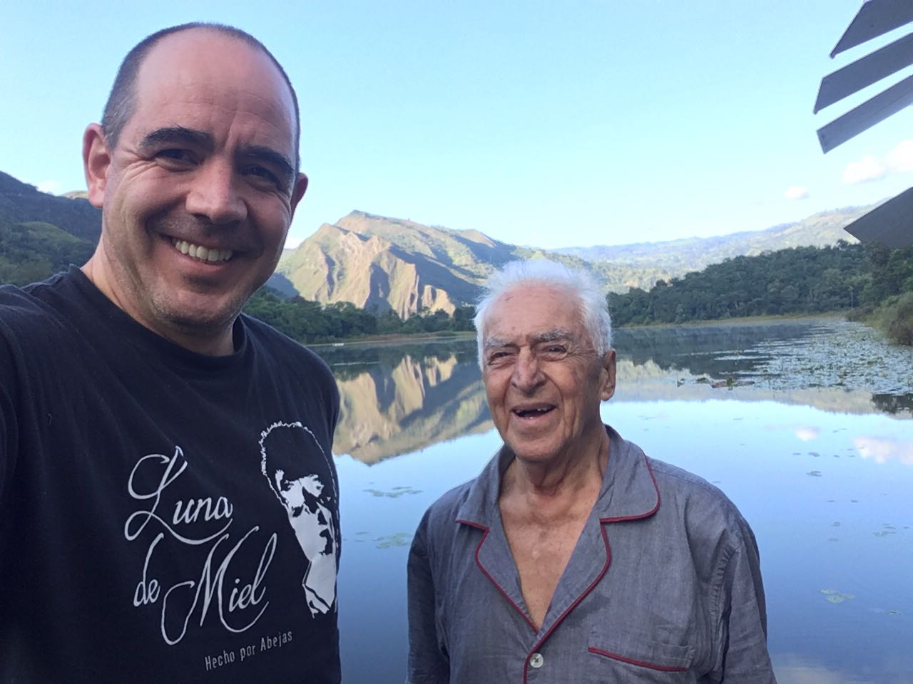Con el Dr Luna