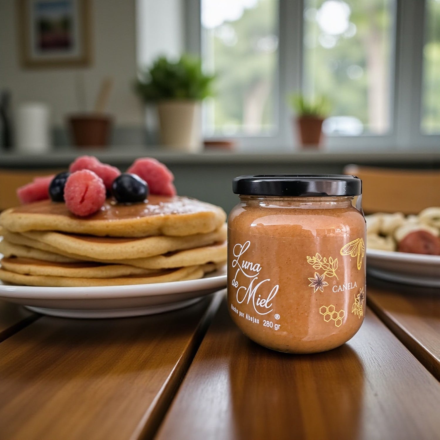 Mieles cremadas artesanales sabor canela, arándanos, jengibre y jamaica"