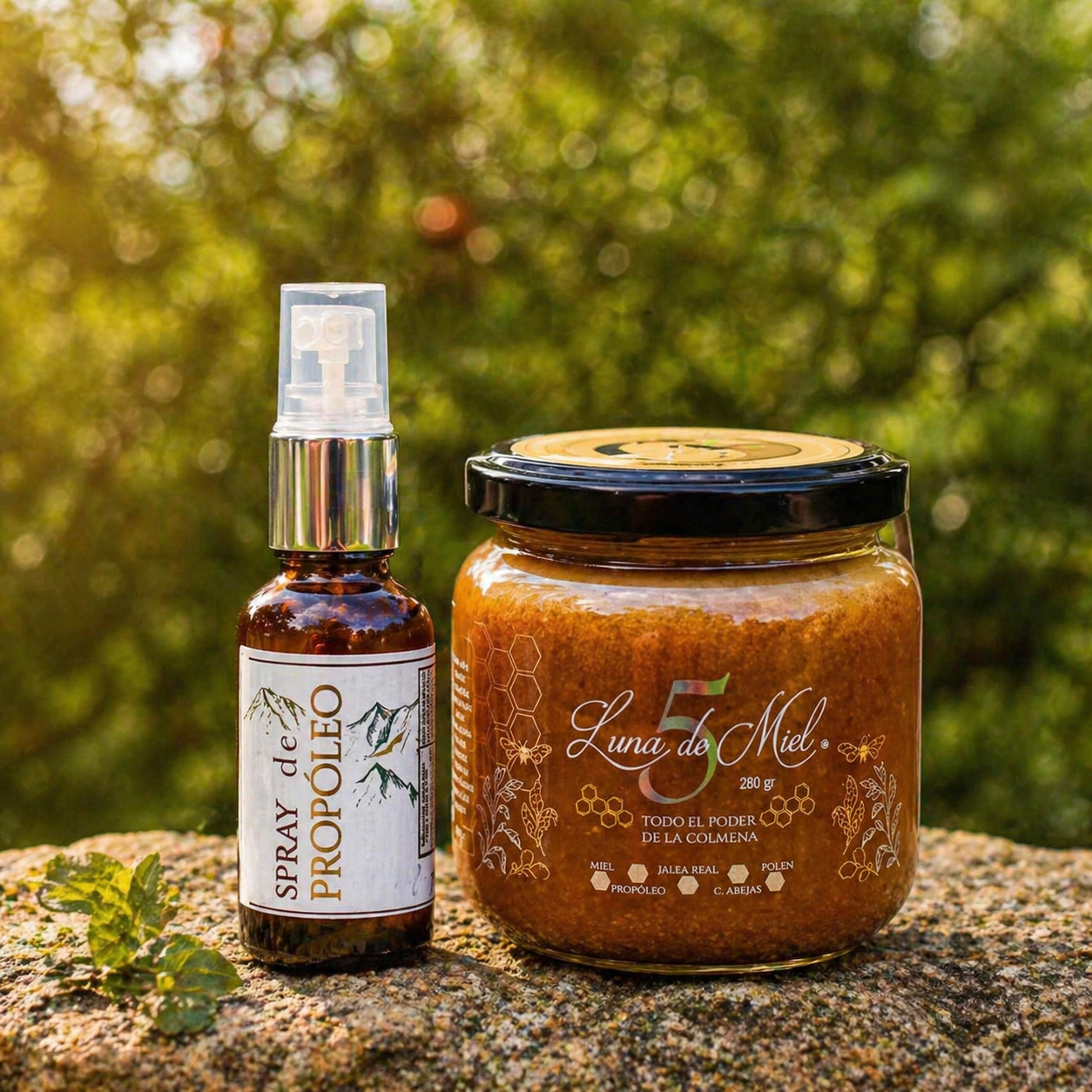 Propóleo-Polen-Cinco Jengibre-Eucalipto