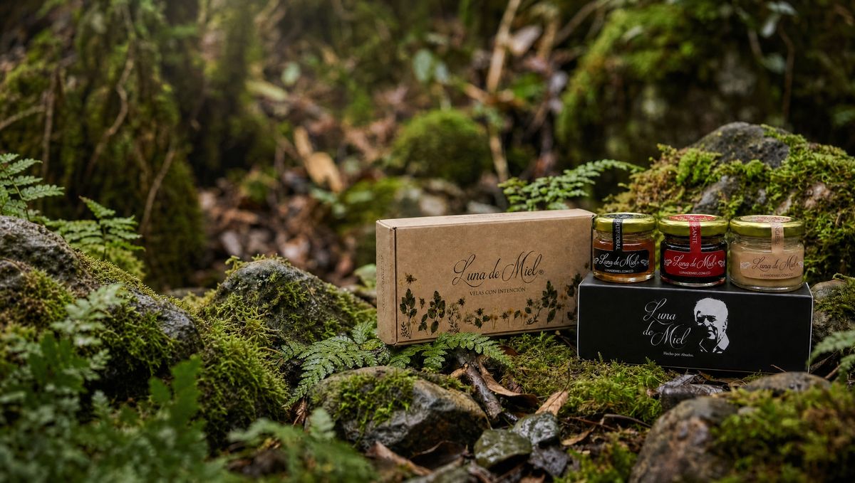 Kit Petite y Velas con Intención de Luna de Miel