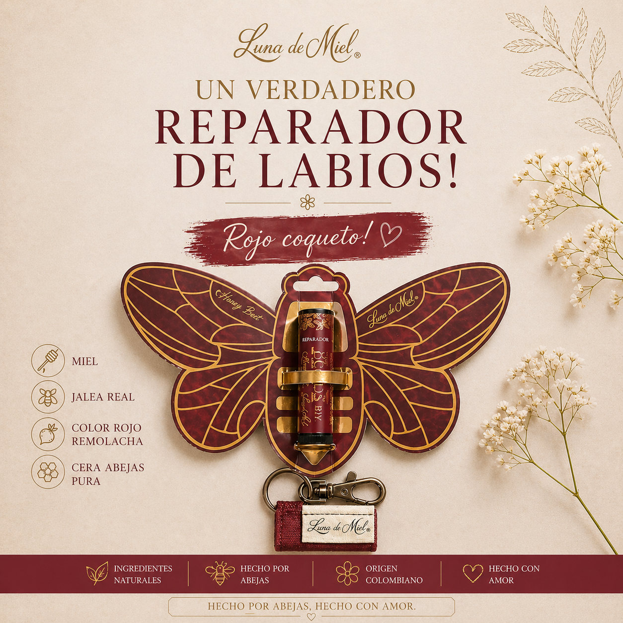 Beelips / Rojo