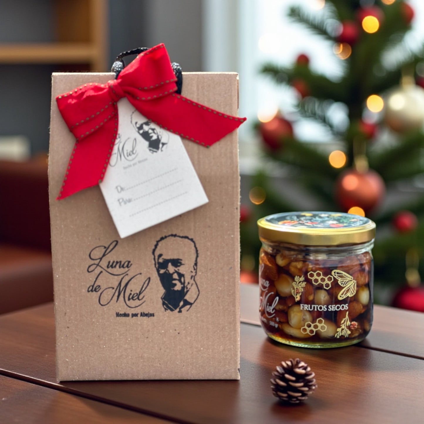 Luna de miel con frutos secos edición Especial de Navidad