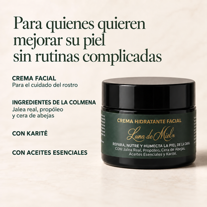 Crema Facial Luna de Miel