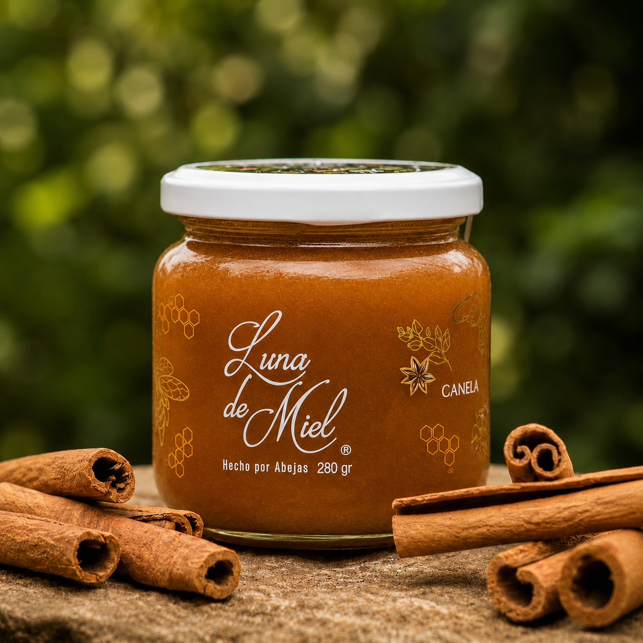 Miel Cremada con Canela