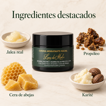 Crema Facial Luna de Miel