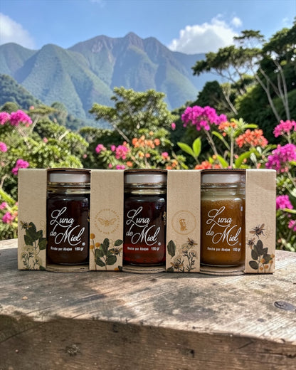 Las 3  Mieles de Colombia 🇨🇴 150 gr