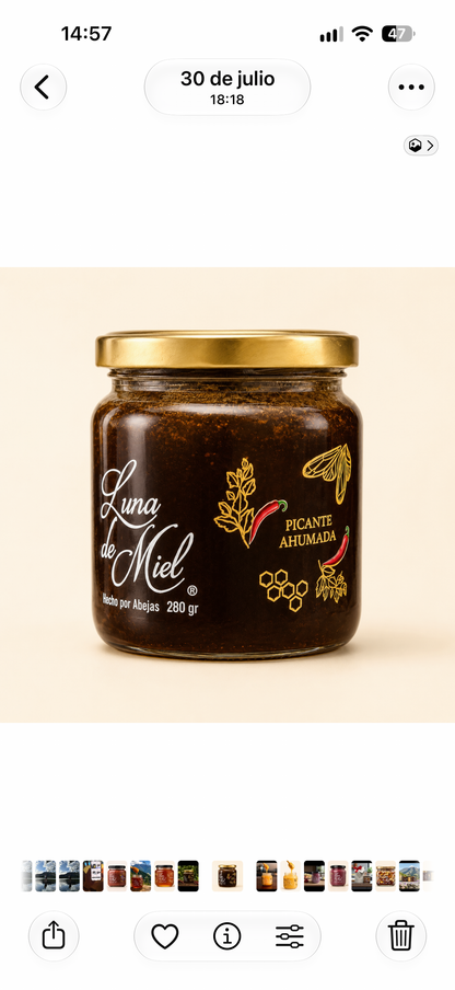 Miel Picante Ahumada