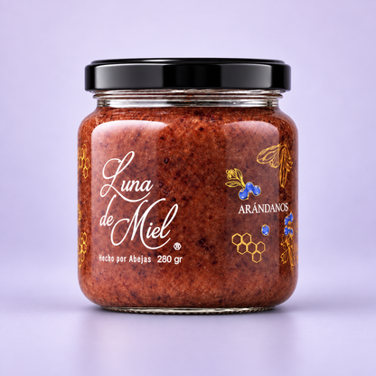 Miel cremada con flor de jamaica