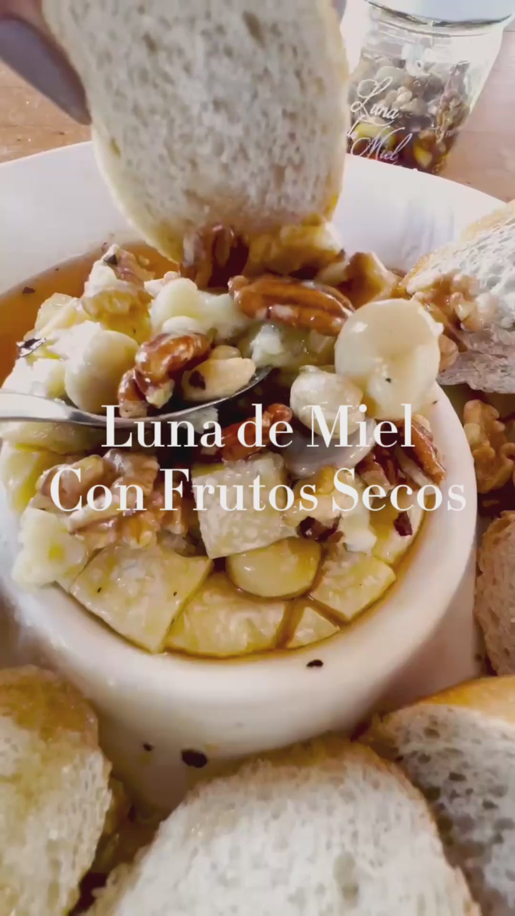 Miel con frutos secos bogota