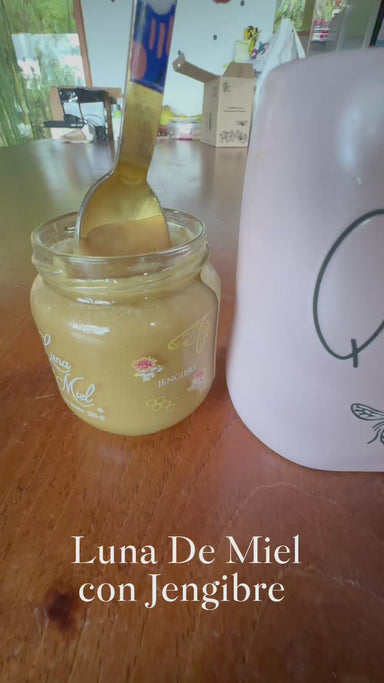 miel con jengibre
