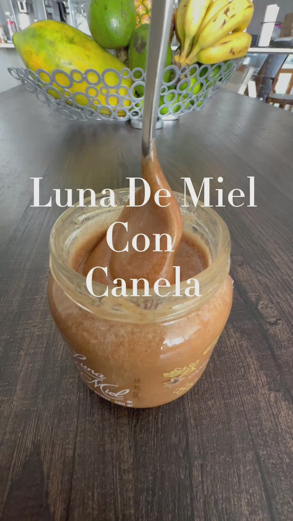 Miel con canela