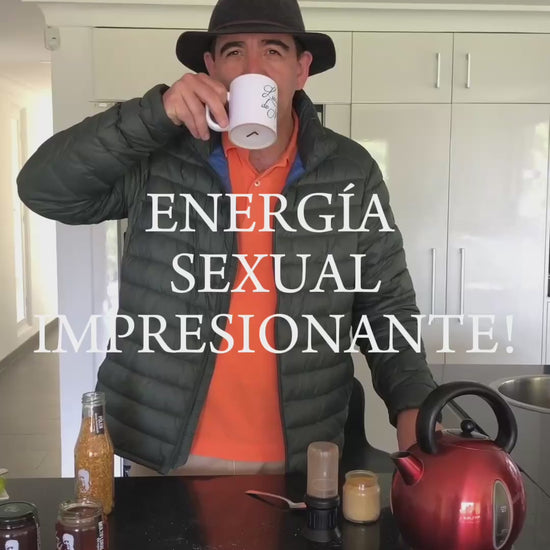 Receta con polen organico, energia sexual